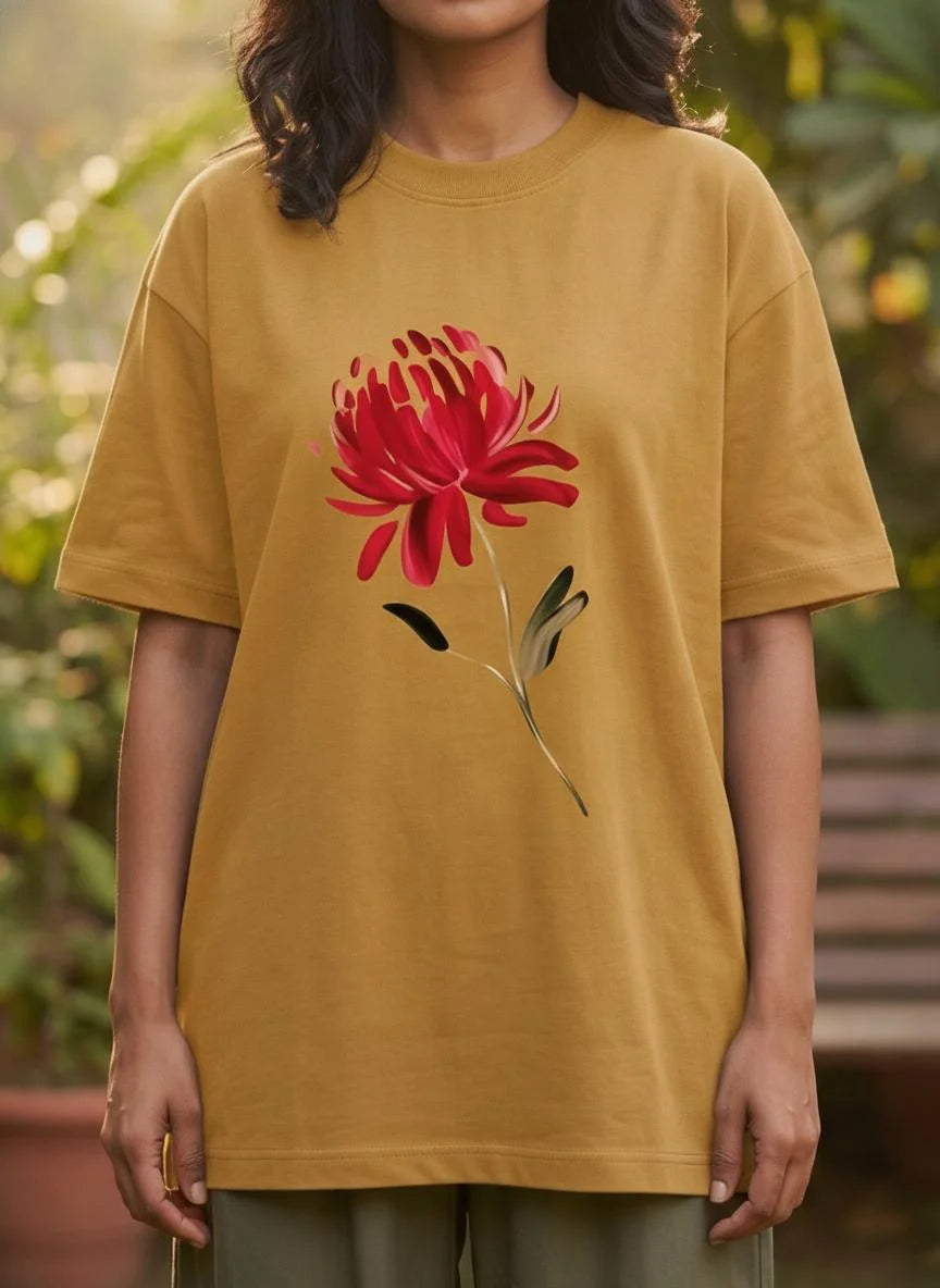 क्रिमसन - Oversized Tshirt