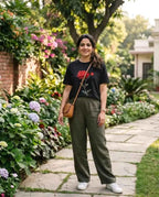 दृढ़ता - Oversized Tshirt