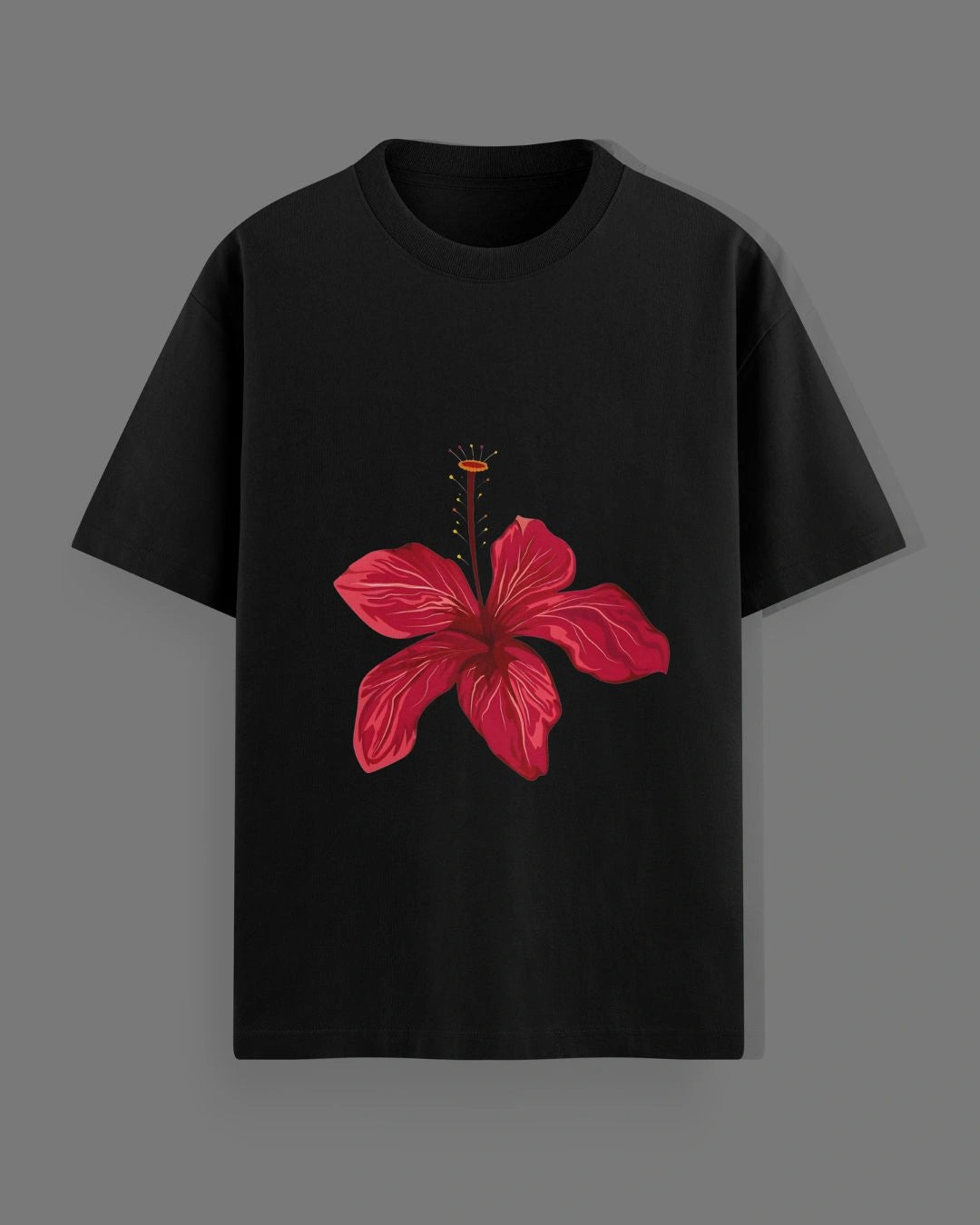 Hibiscus - Oversized Tshirt