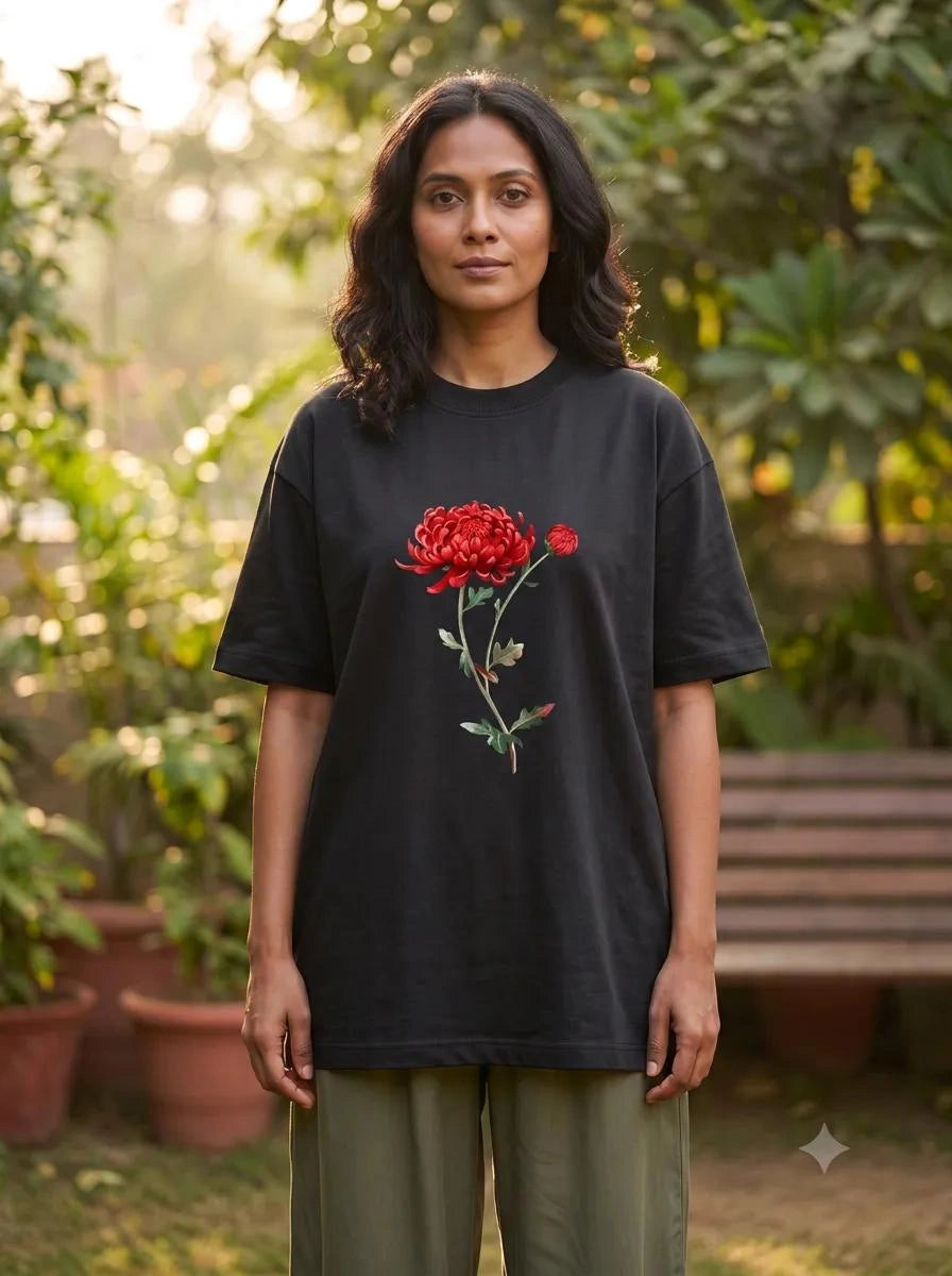 गुलदाउदी - Oversized Tshirt