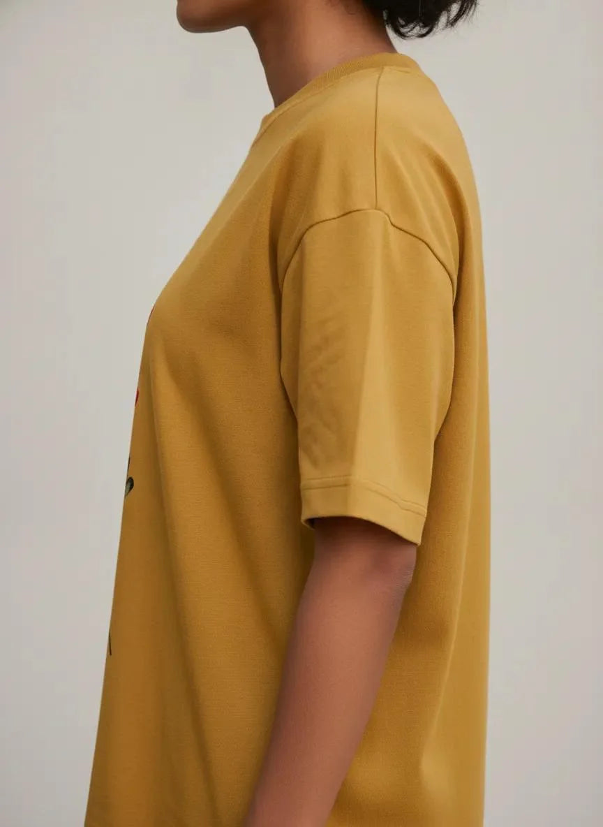 क्रिमसन - Oversized Tshirt