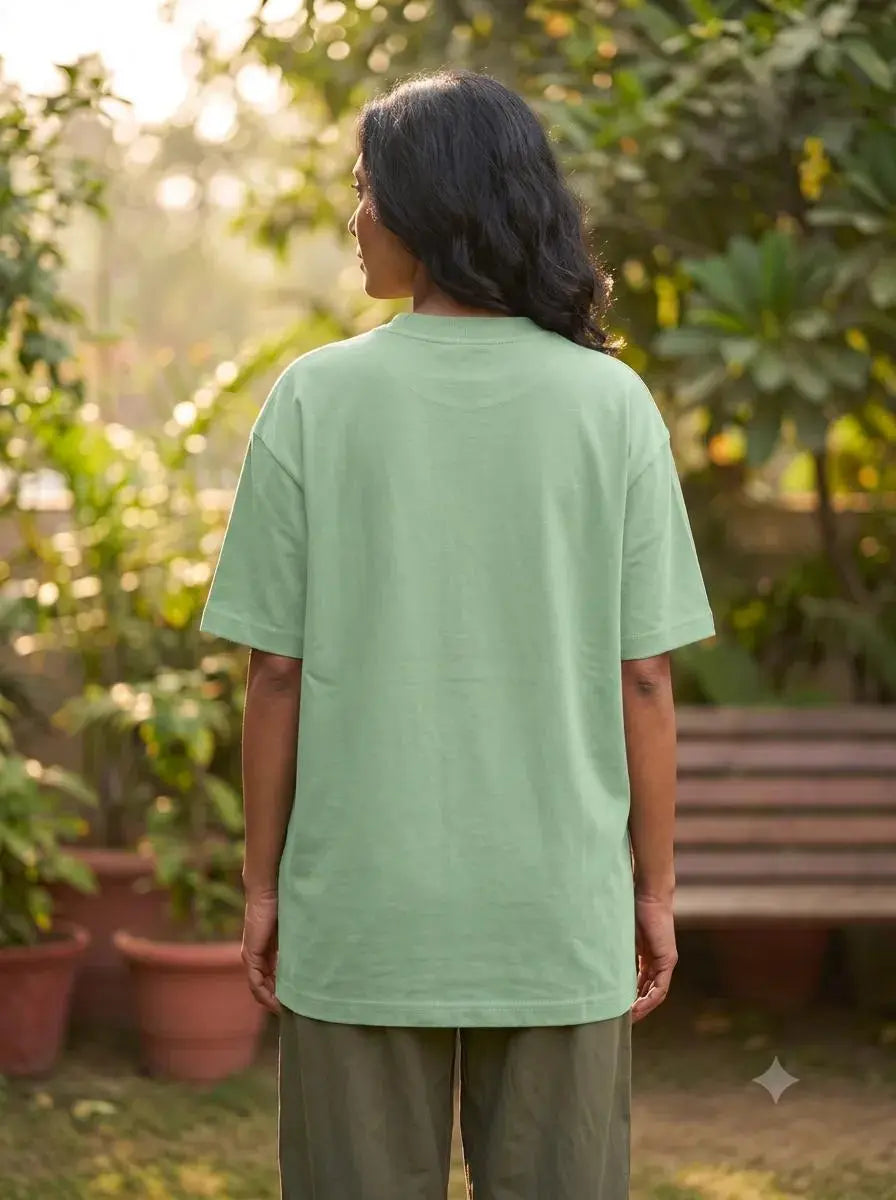 फ्लैमिंगो लव - Oversized Tshirt