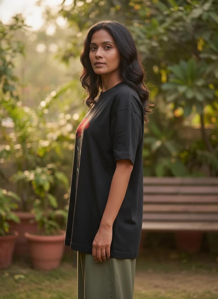गुलदाउदी - Oversized Tshirt