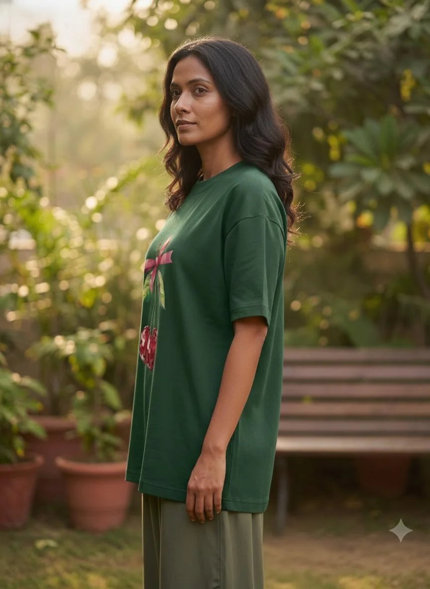 चेरी - Oversized Tshirt