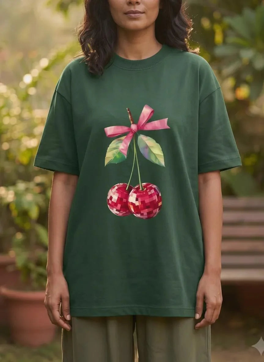 चेरी - Oversized Tshirt