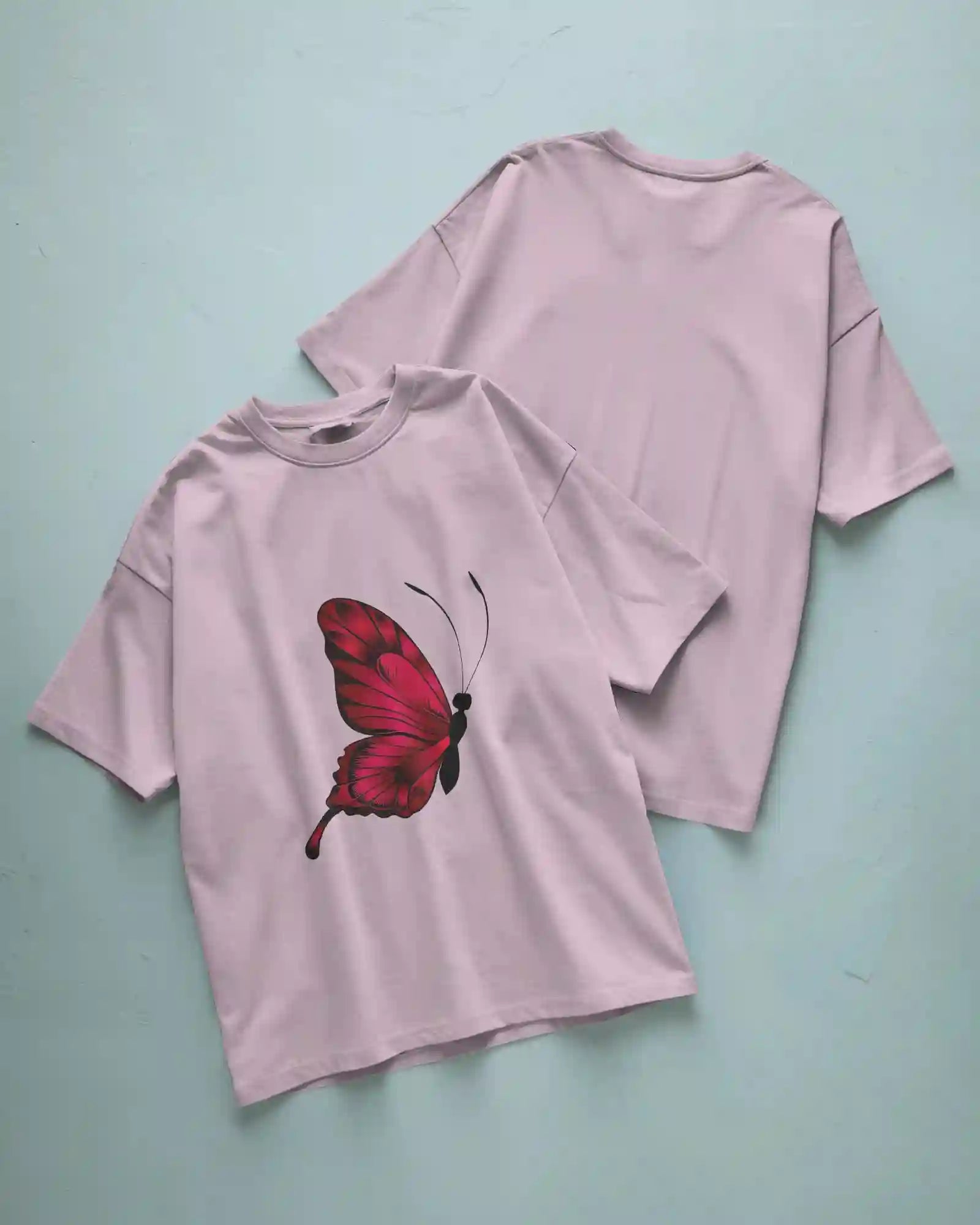 Butterfly Quiet Power Oversized T-shirt - Urban Theory Co - Urban Theory