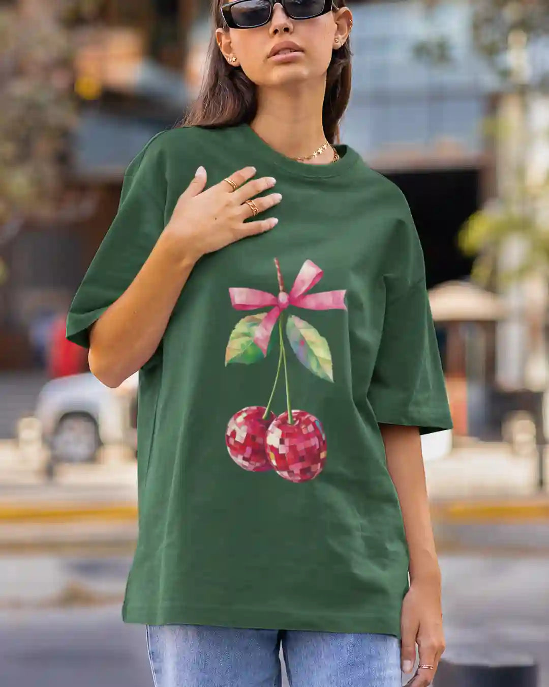 The Cherry Oversized T-shirt - Urban Theory Co - Urban Theory