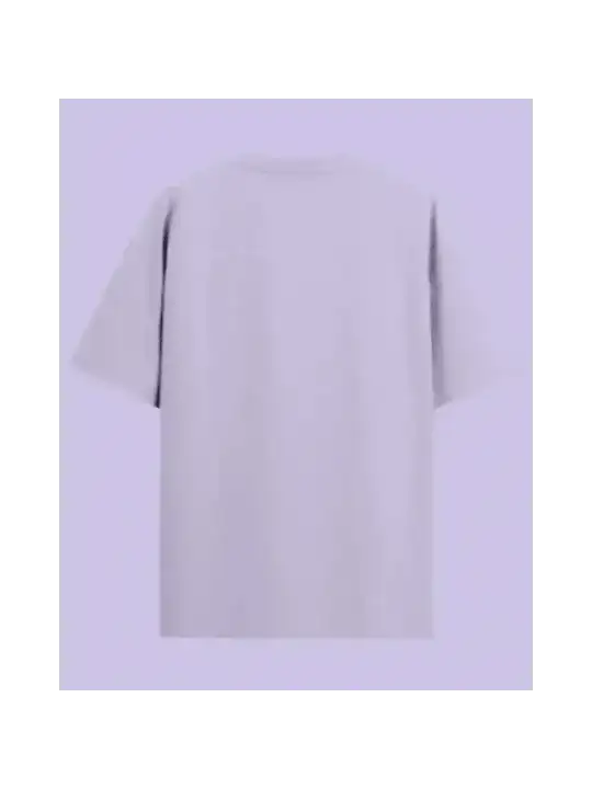 Off-white cotton breathe oversized tee with short sleeves and relaxed fit from urban theory tropical vibes collection