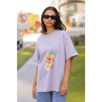 Breathe Oversized Tee Tropical Vibes - Urban Theory