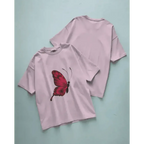 Butterfly Quiet Power Oversized Tee - Urban Theory