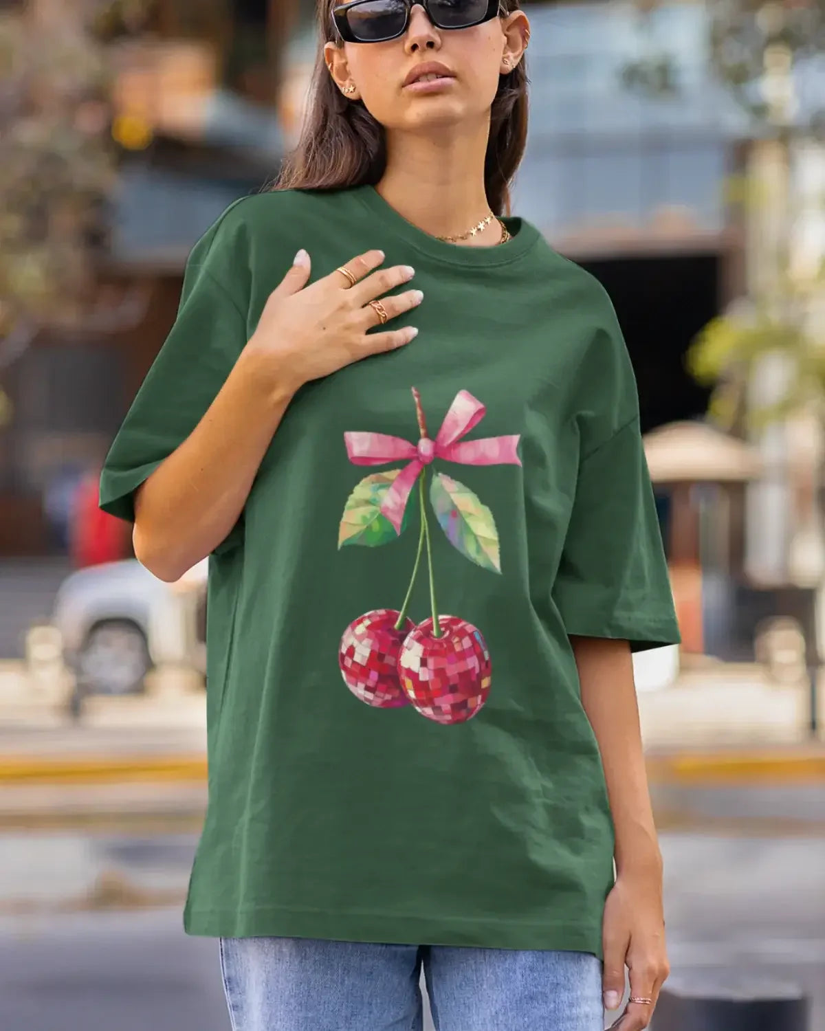Cherry - oversized tshirt