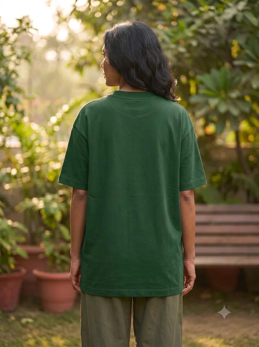 गुड़हल - Oversized Tshirt