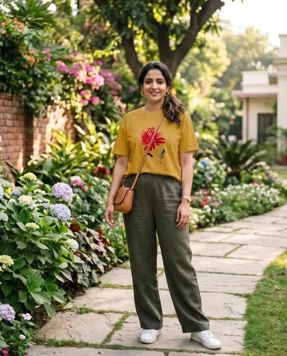 पूर्णा - Oversized Tshirt