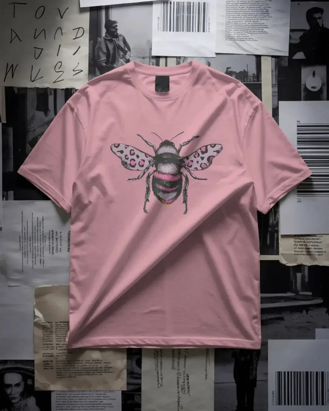 Feminine bee - oversized tshirt - lux