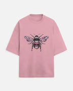 Feminine Bee Oversized Tshirt - Urban Theory