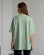 Exquisite Flamingo Affection Oversized Tee - Urban Theory