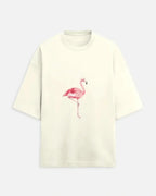 Flamingo - oversized tshirt - lux
