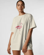 Flamingo - oversized tshirt - lux