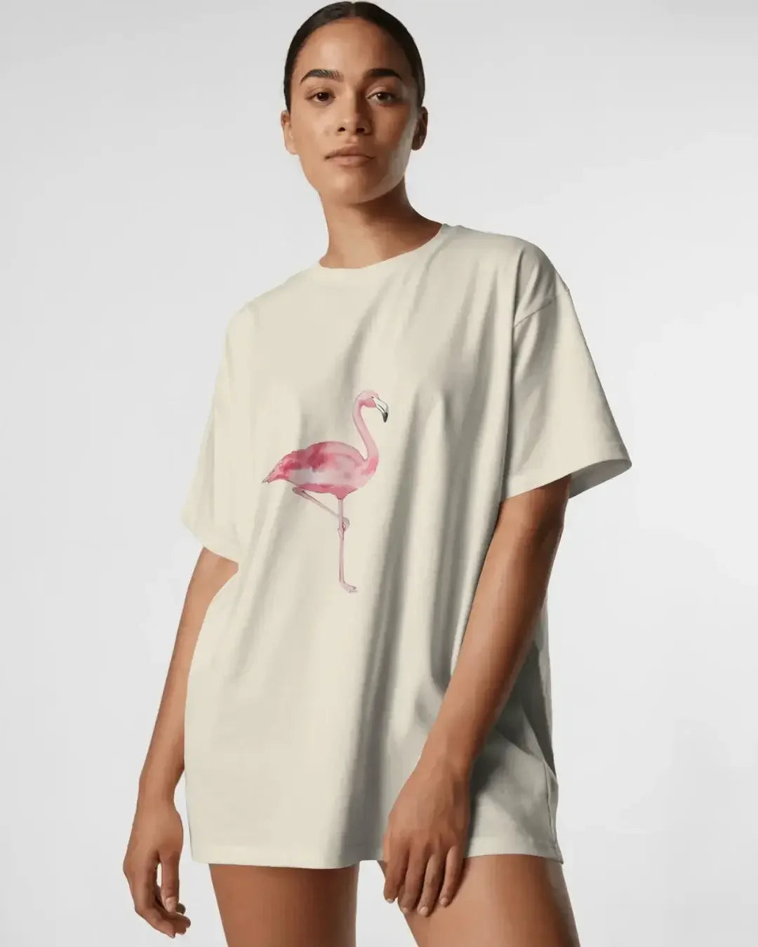 Flamingo - oversized tshirt - lux