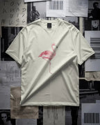 Flamingo - oversized tshirt - lux