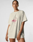 Flamingo Oversized Tshirt - Urban Theory