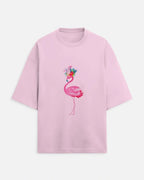 Flower crown - oversized tshirt - lux