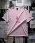 Flower crown - oversized tshirt - lux