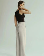 Luxurious embroidered - relaxed fit sweatpant - sweatpants