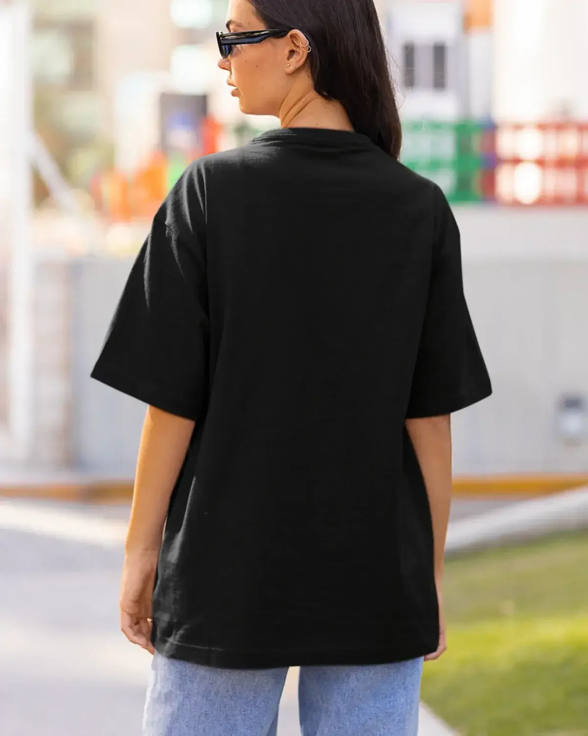 Present in bloom - oversized tshirt
