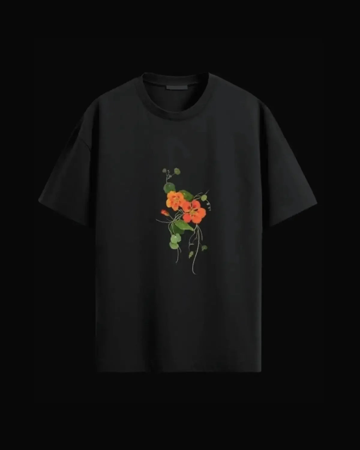 Present in bloom - oversized tshirt