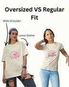 Oversized Cotton Sea Horse Tee - Urban Theory