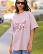 Whimsical butterfly - oversized tshirt